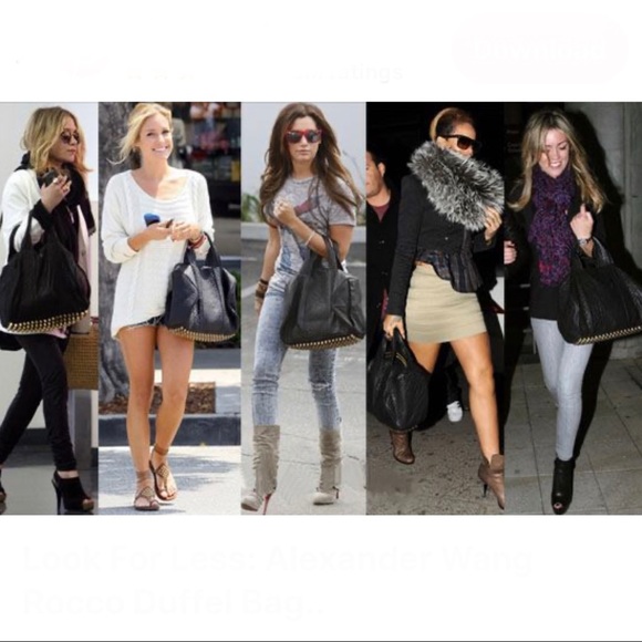 alexander wang rocco duffel bag